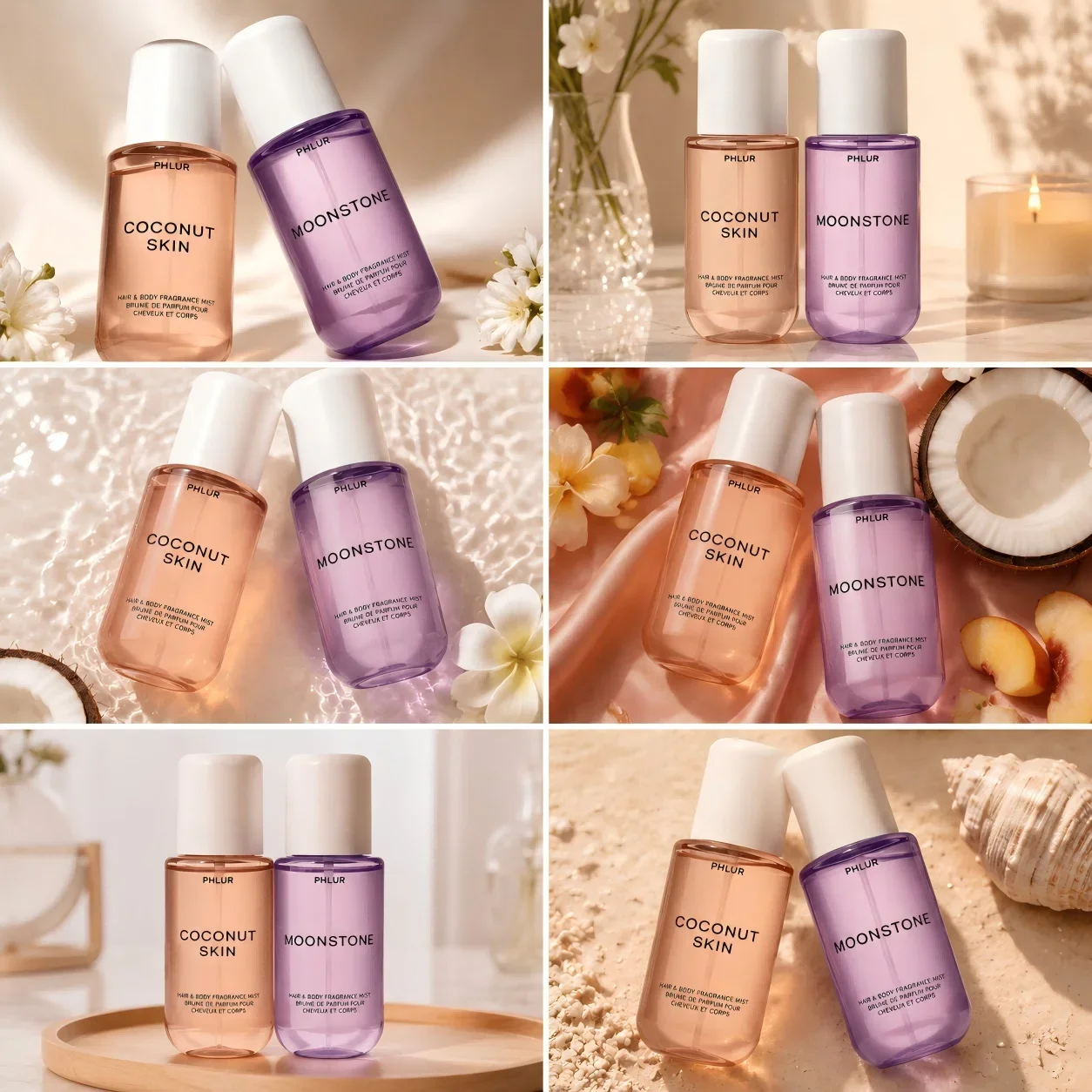 Perfume For Fragrance - PHLUR Coconut Skin & Moonstone Hair