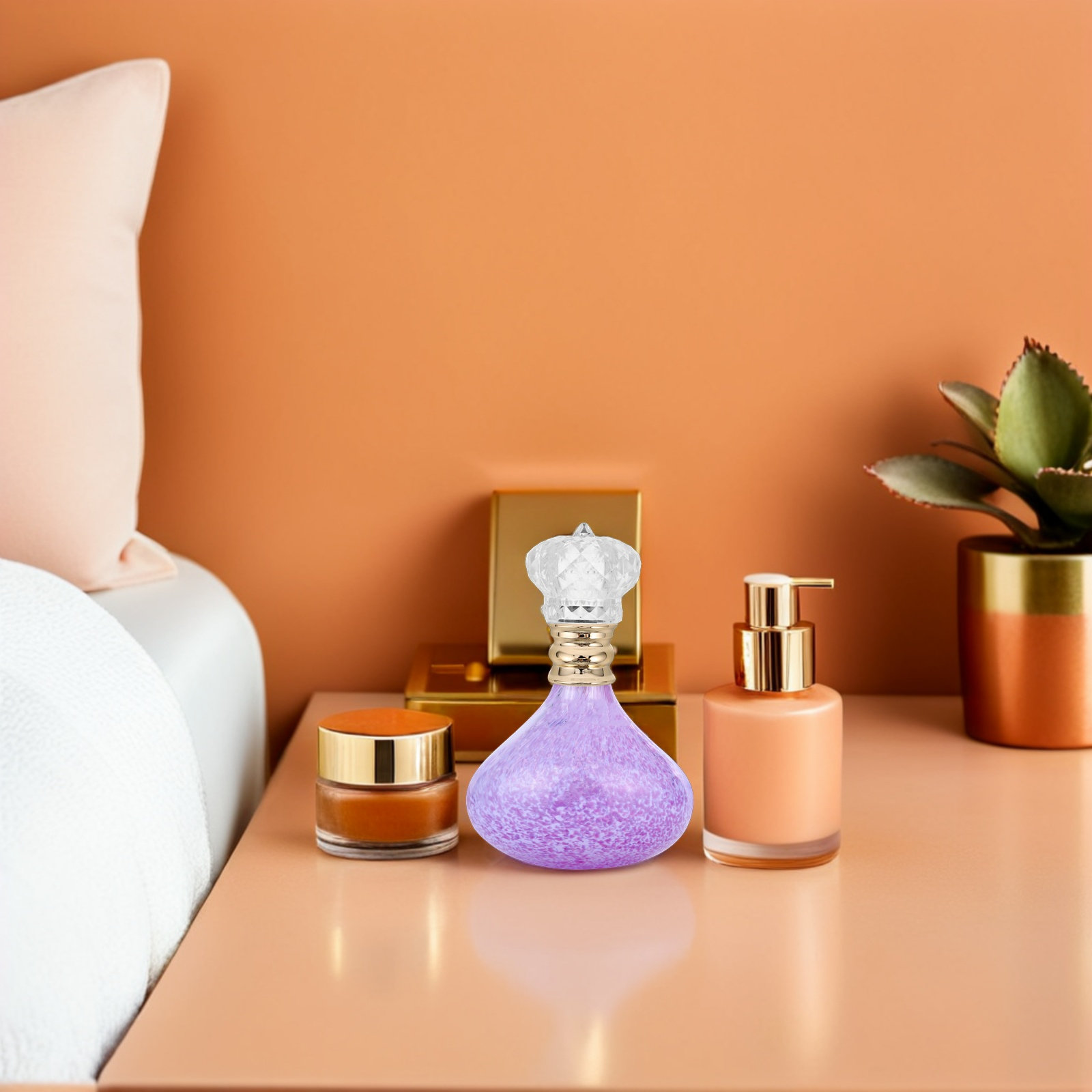 Perfume Fragrance Dispenser - 5Pcs Perfume Bottle Caps Spray Top