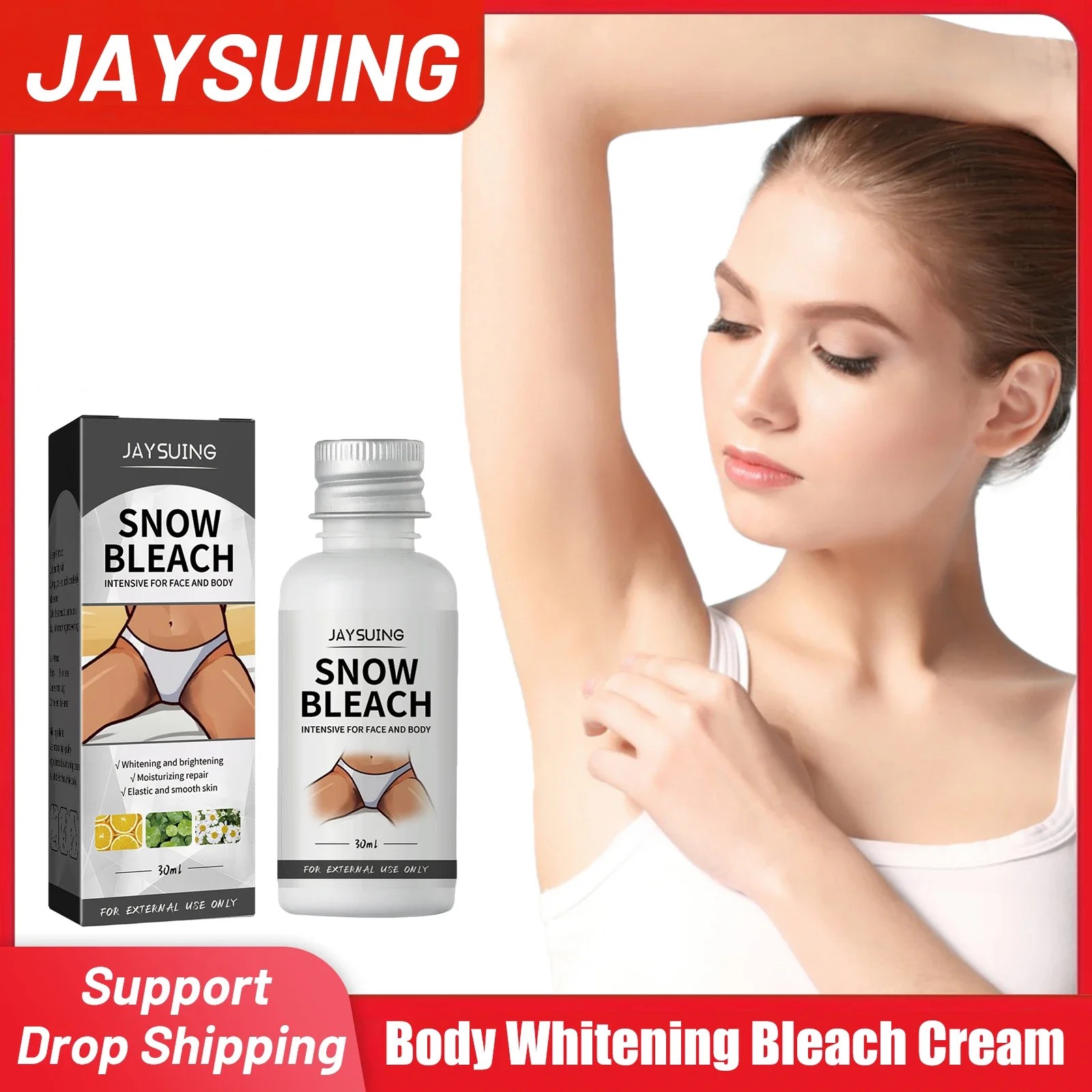 Perfume Zara - Body Whitening Bleach Cream Brighten Underarm
