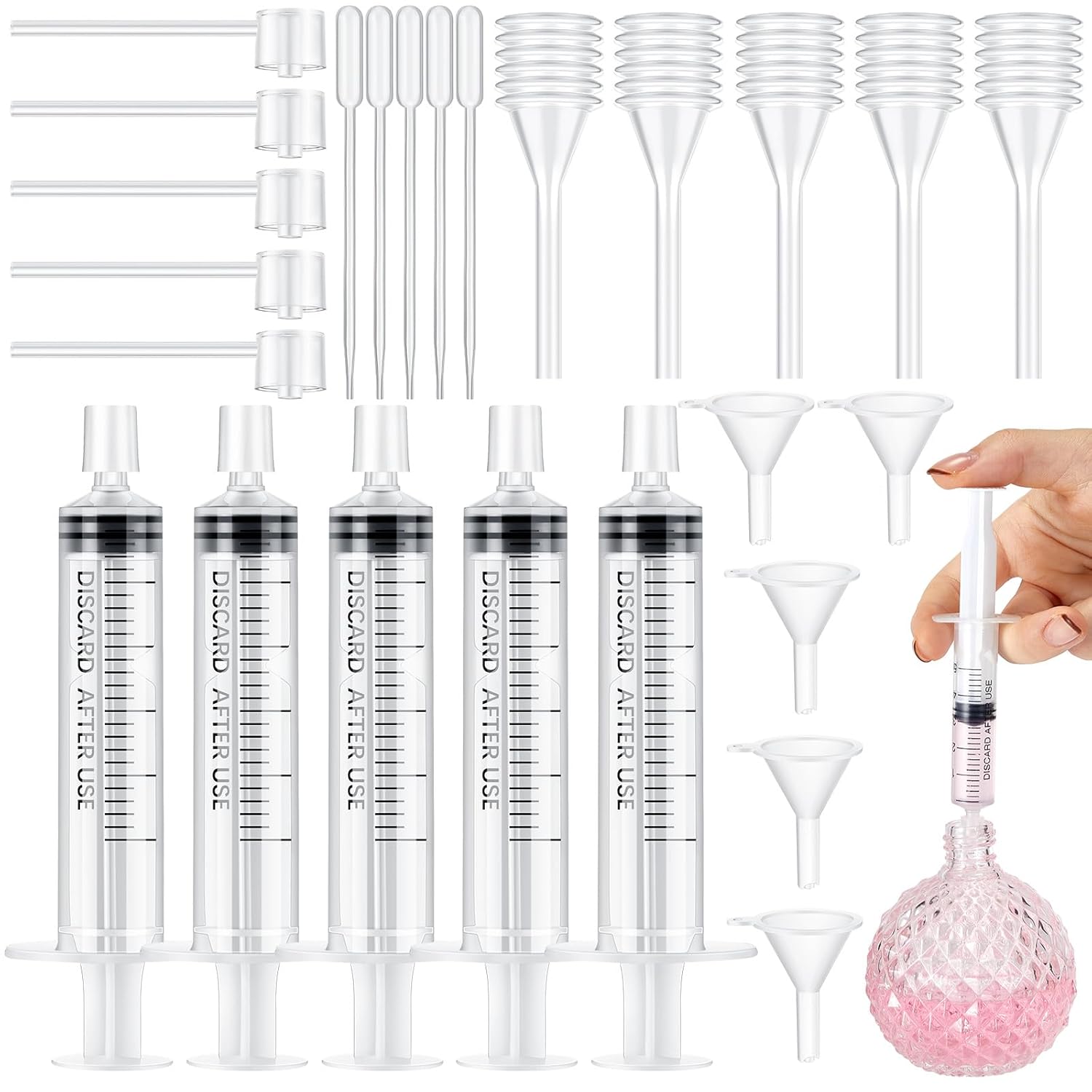 25/50PCS  perfume refill pump  - Perfume Fragrance Dispenser recension och pris