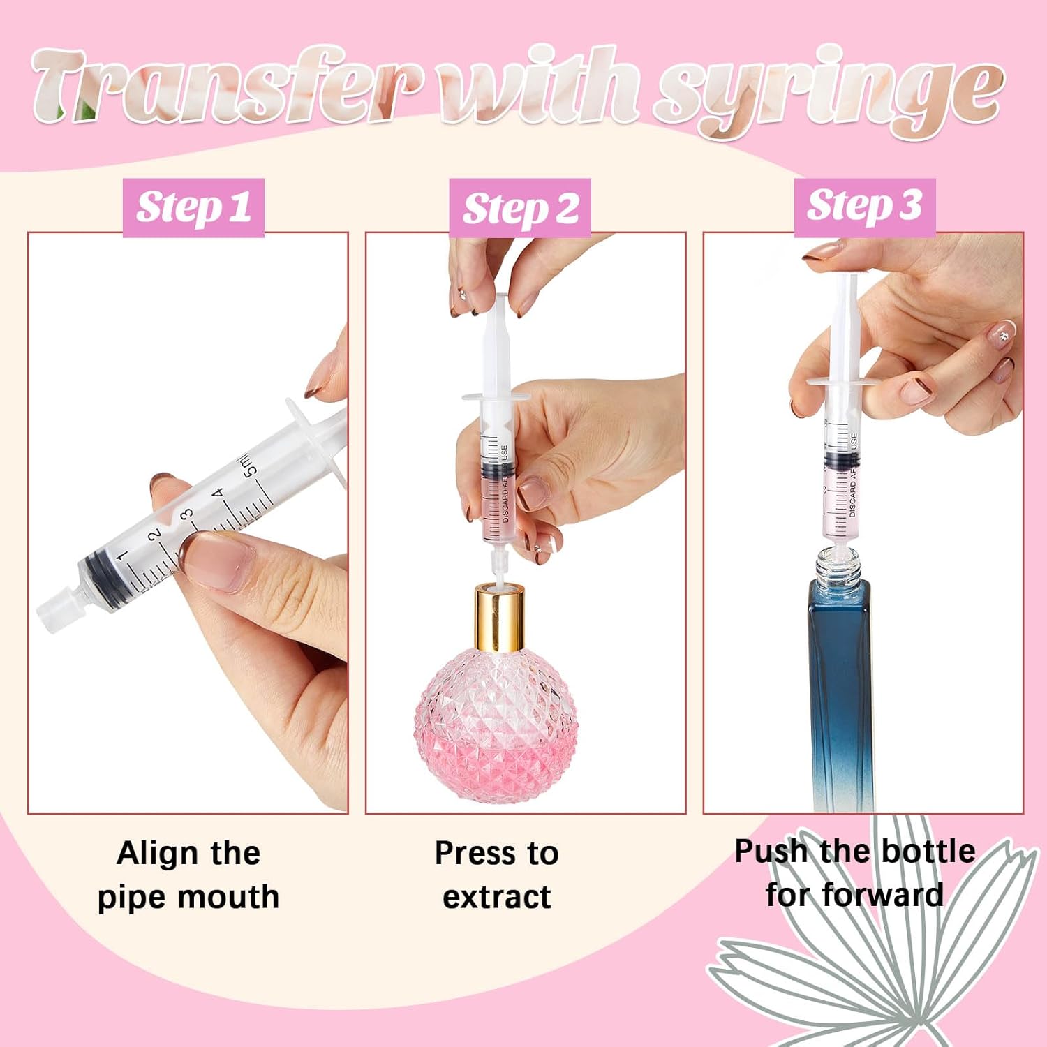 25/50PCS  perfume refill pump  - Perfume Fragrance Dispenser recension och pris