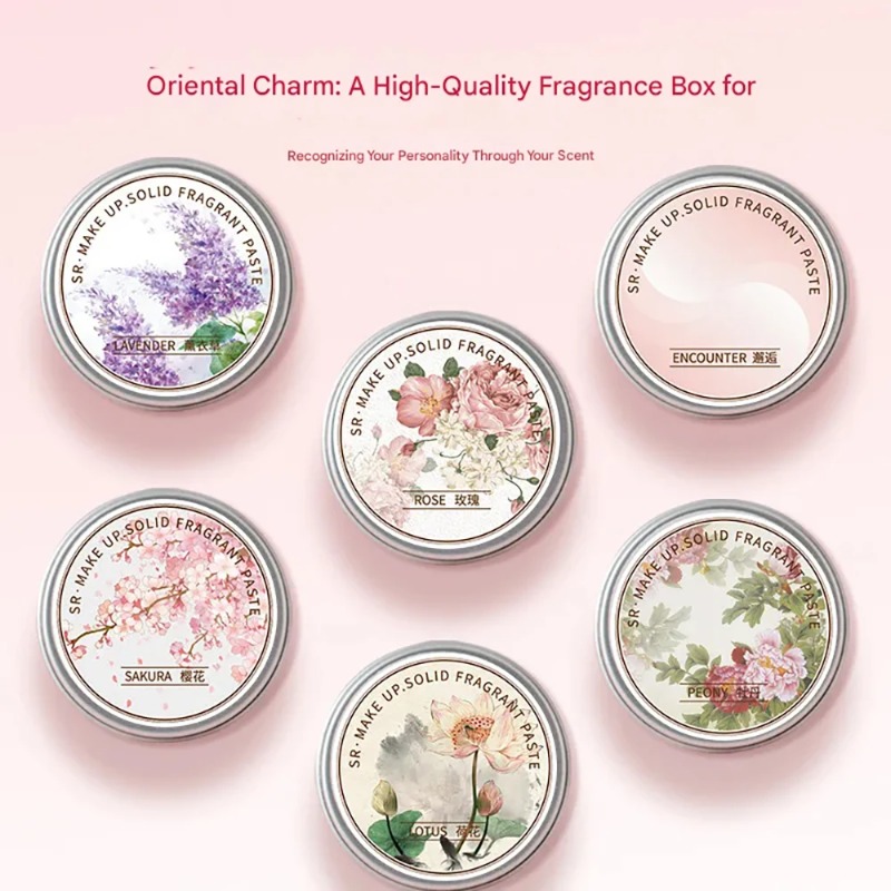 Solid Perfume Portable Solid B - Perfume Fragrance Rose recension och pris