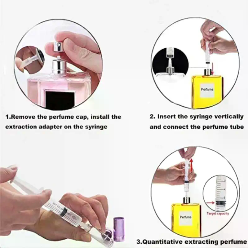 1/3Pcs Syringe Plastic Perfume - Perfume Fragrance Dispenser recension och pris