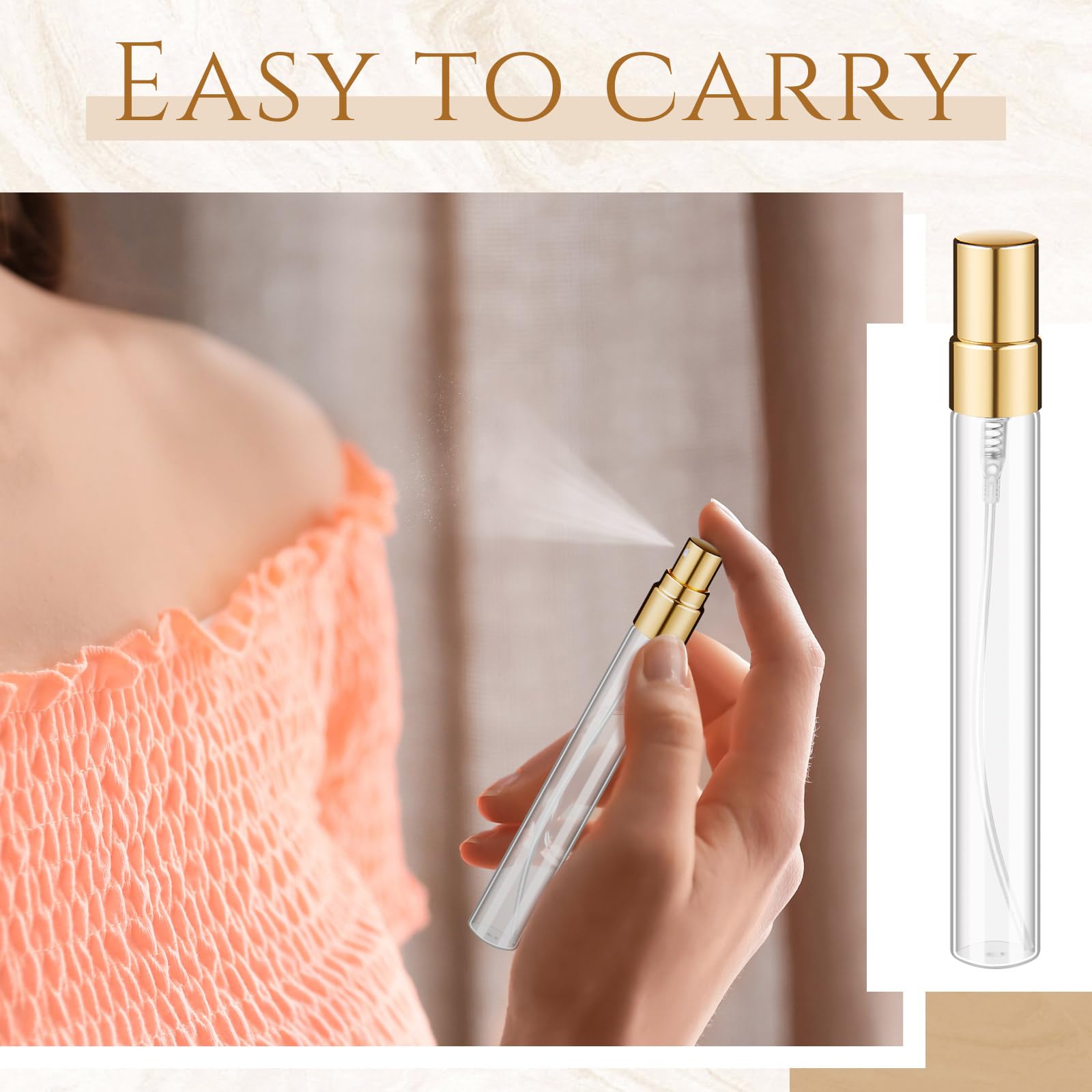 60pcs mini transparent perfume - Perfume Fragrance Booster recension och pris