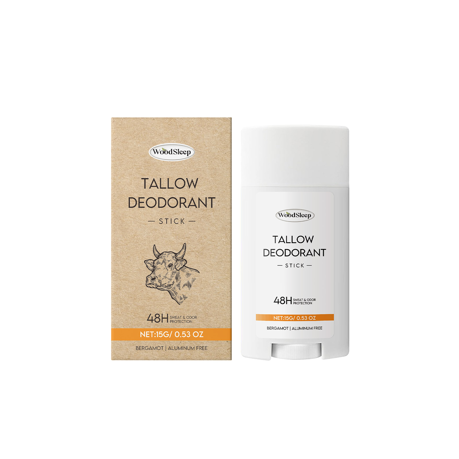 Tallow Deodorant Stick Anti Sw - Perfume Fragrance Moisturizer recension och pris
