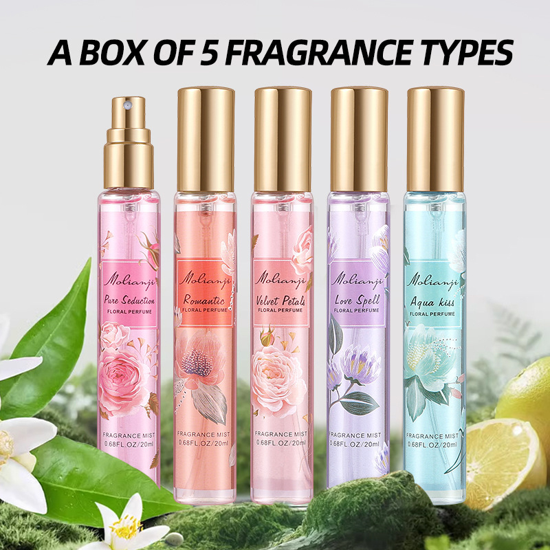5pcs Women's Perfume Gift Set  - Perfume Fragrance Gift Set recension och pris