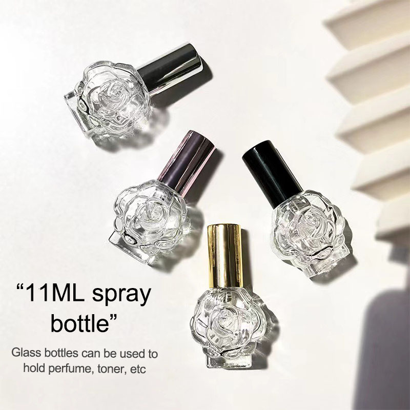 New 10ML Perfume Bottle Glass  - Rose Water Spray recension och pris
