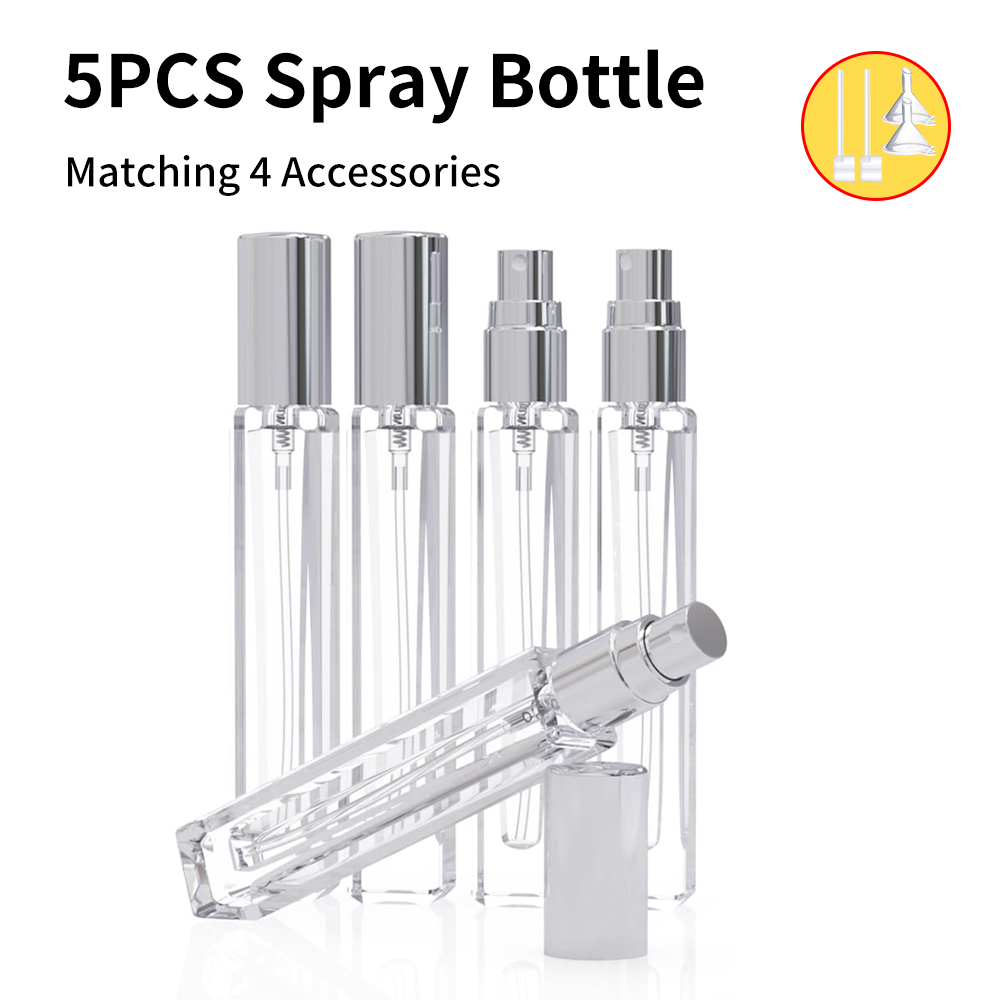 5-Piece Cologne Atomizer Empty - Perfume Fragrance Booster recension och pris