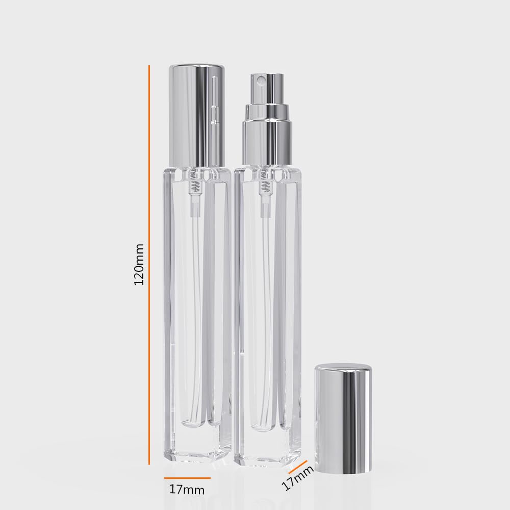 5-Piece Cologne Atomizer Empty - Perfume Fragrance Booster recension och pris