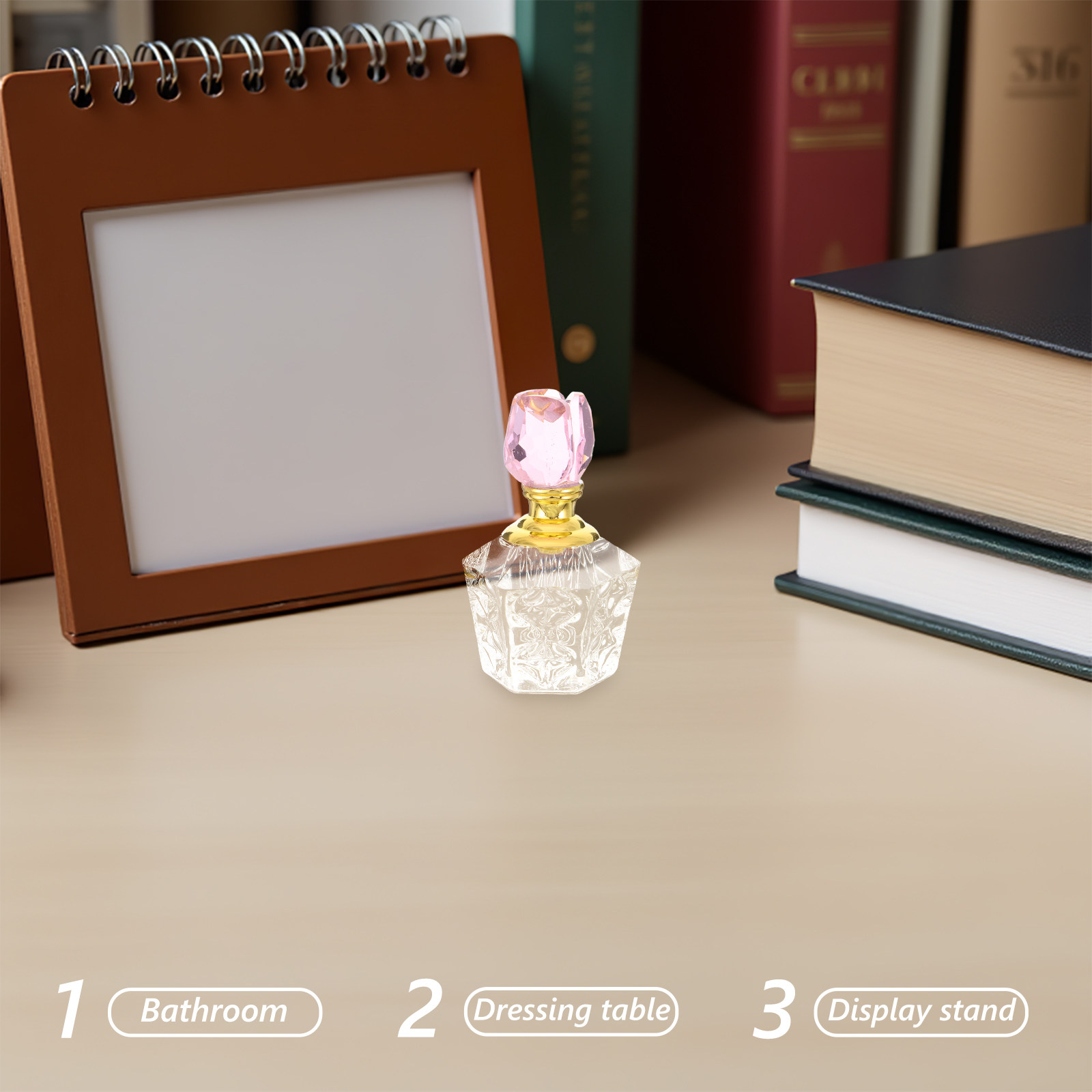 Refillable Crystal Perfume Bot - Perfume Fragrance Rose recension och pris