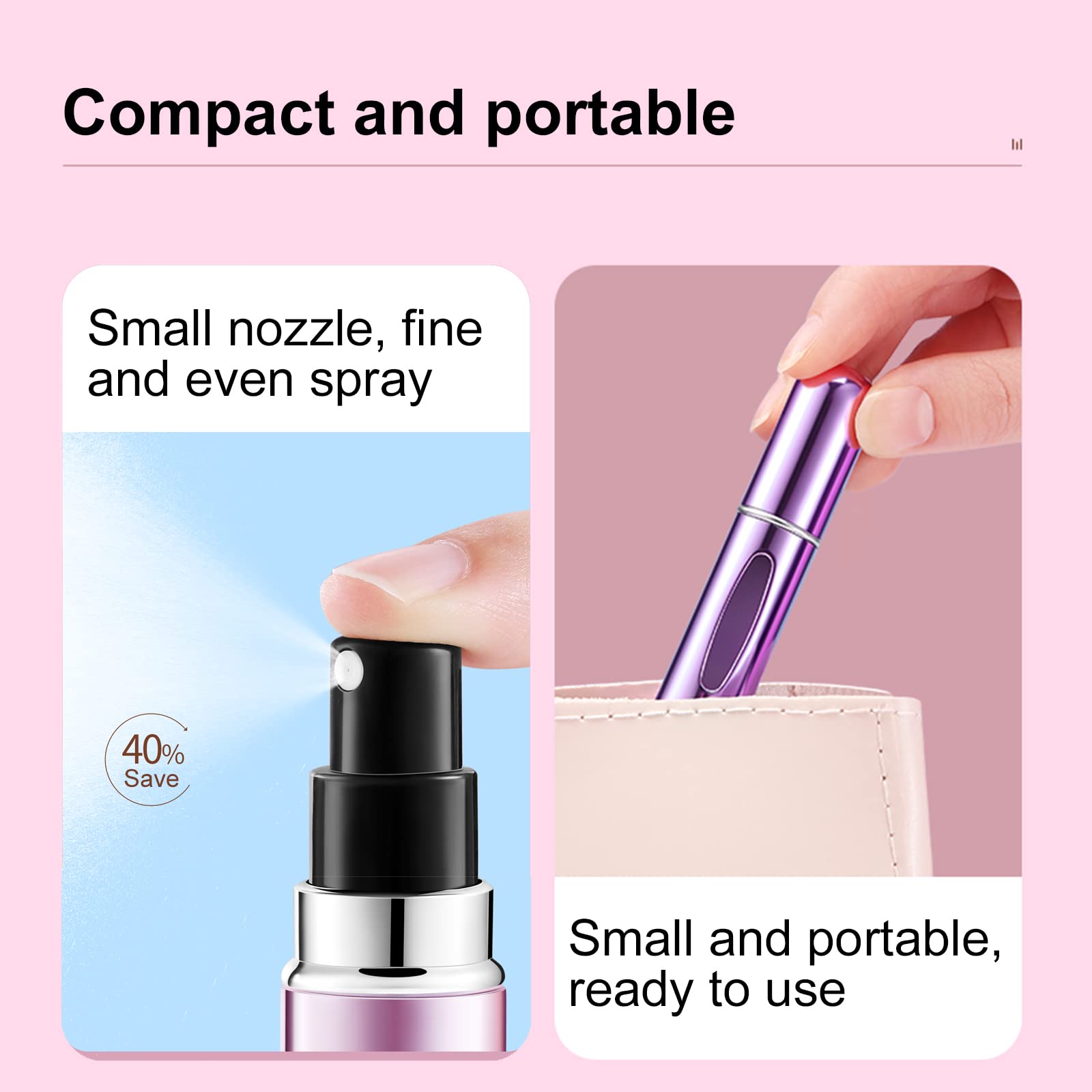 Refillable Mini Perfume Bottle - Perfume Fragrance Booster recension och pris