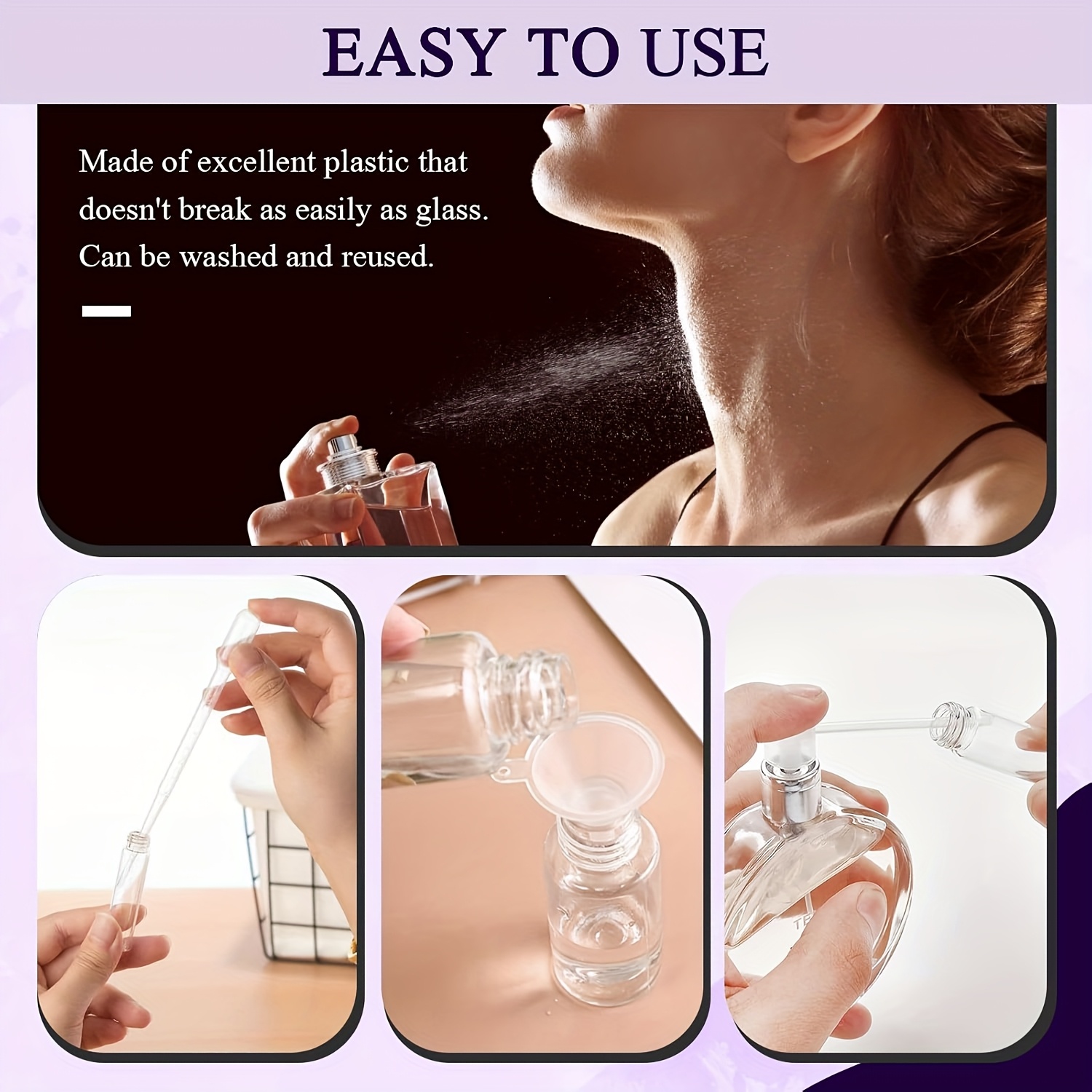 40-piece perfume refill set: f - Perfume Fragrance Dispenser recension och pris