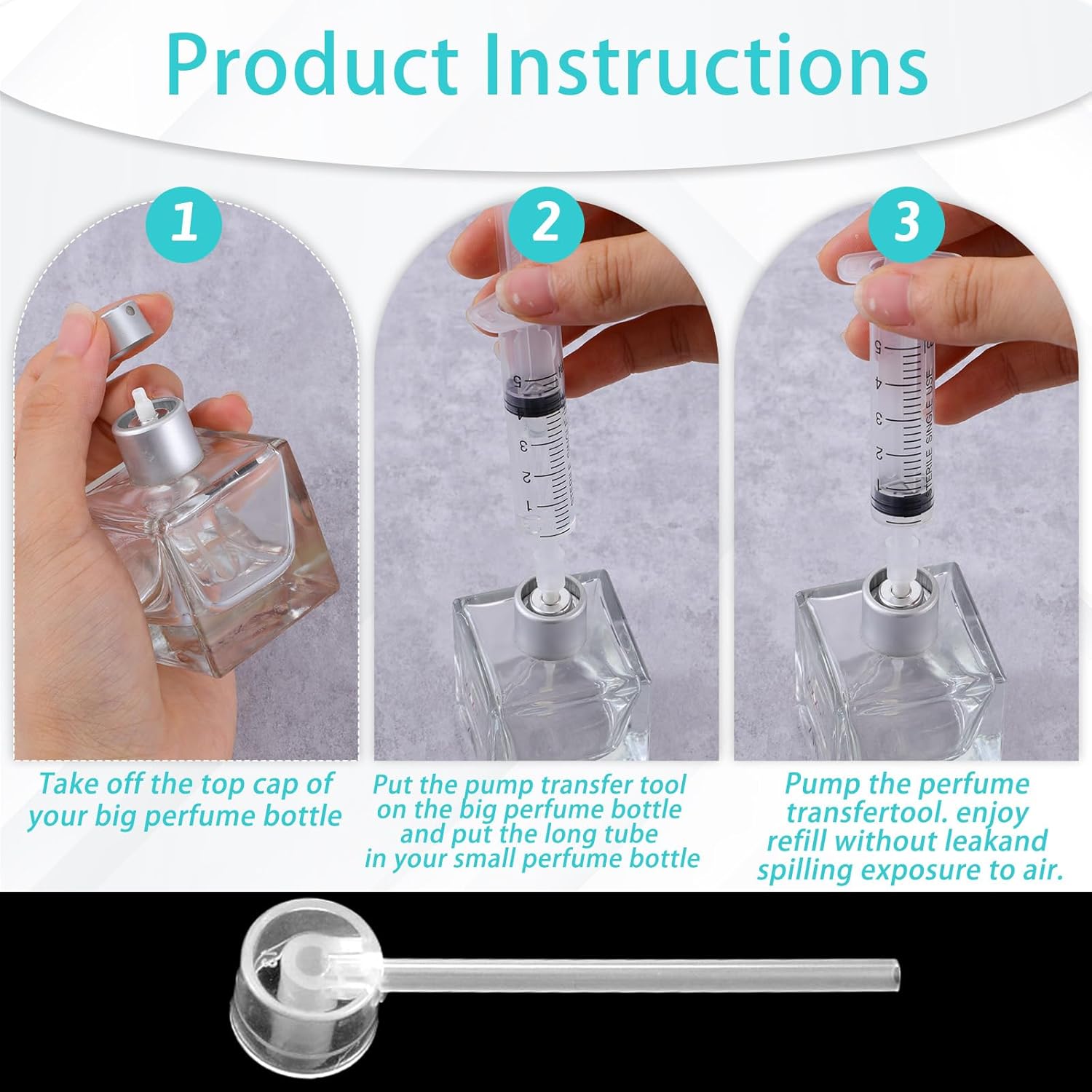 40Pcs/8Pcs Perfume Refill Pump - Perfume Fragrance Dispenser recension och pris
