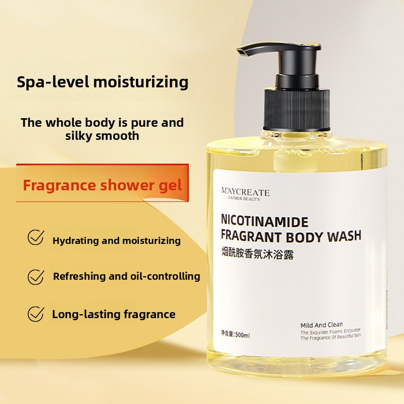 Niacinamide Body Wash Body Moi - Perfume Fragrance Moisturizer recension och pris