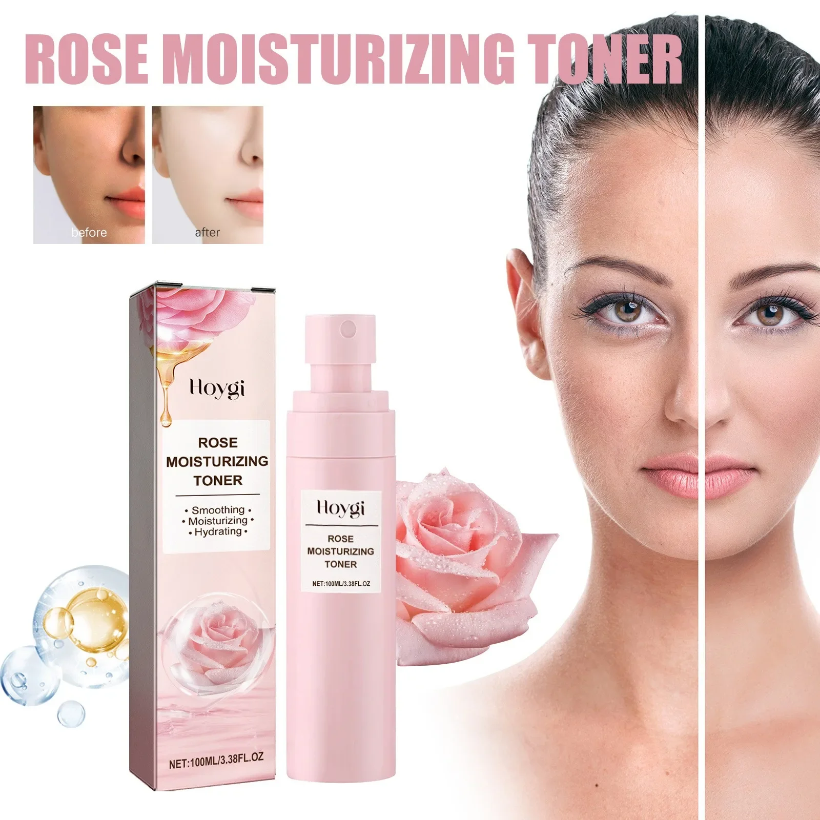 Rose Water Facial Spray Moistu - Rose Water Spray recension och pris