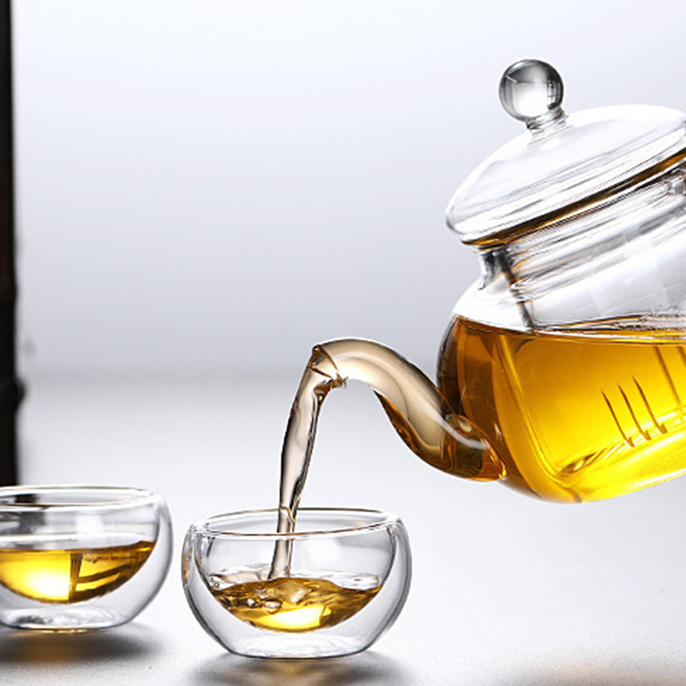 50ml 1/6pcs Glass Teapot Teawa - Rose Water Spray recension och pris